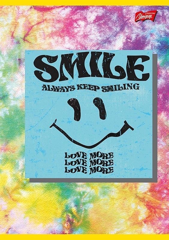 Zeszyt a5 32k kratka keep smiling mix pakiet 15 sztuk