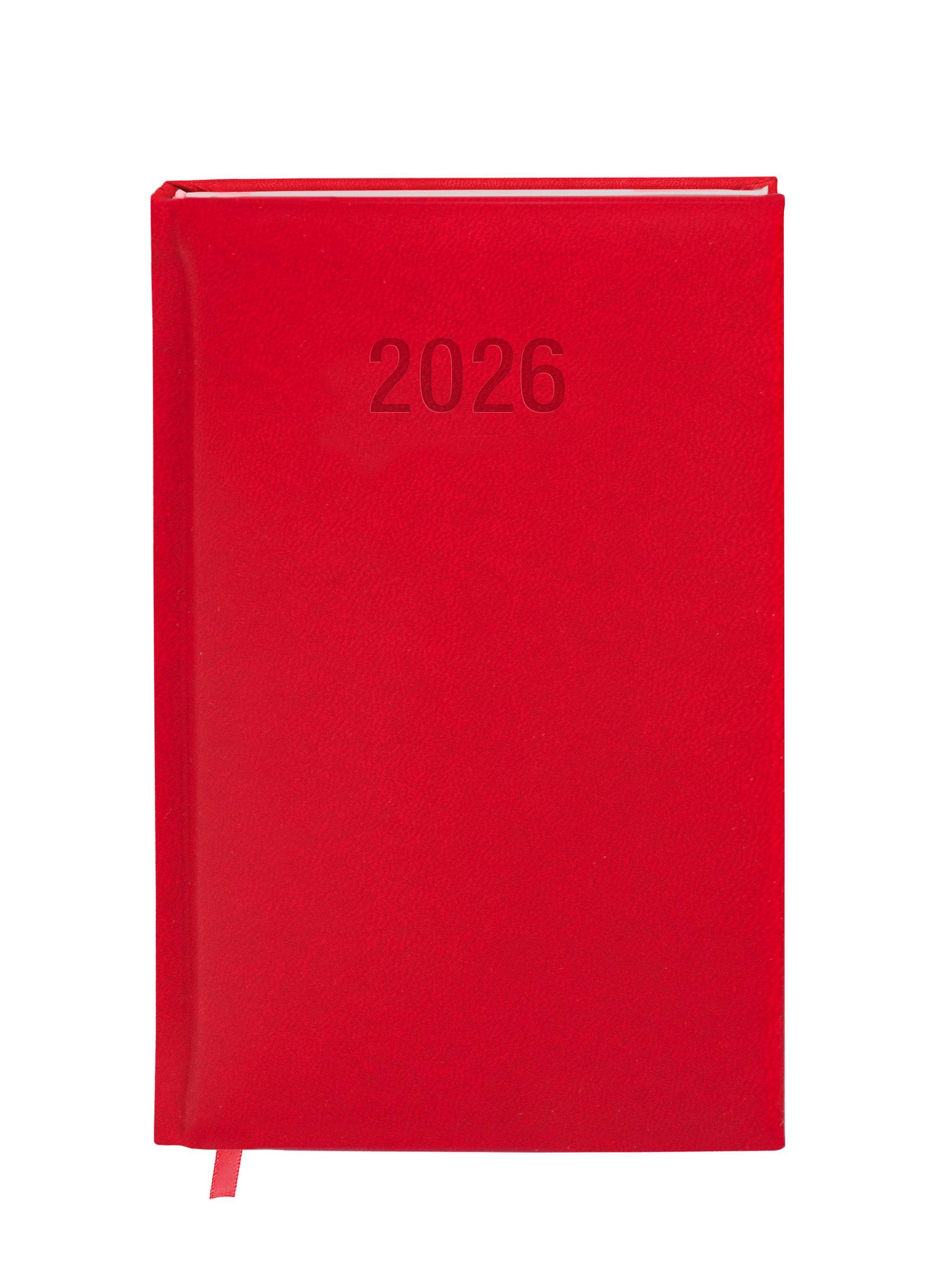 Kalendarz 2026 Colorfix A6 TDW czerwony