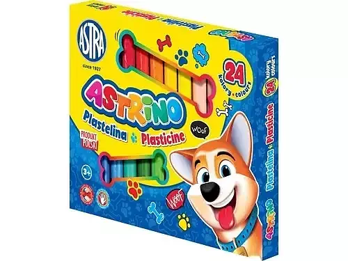 Plastelina Astrino 24 kolory
