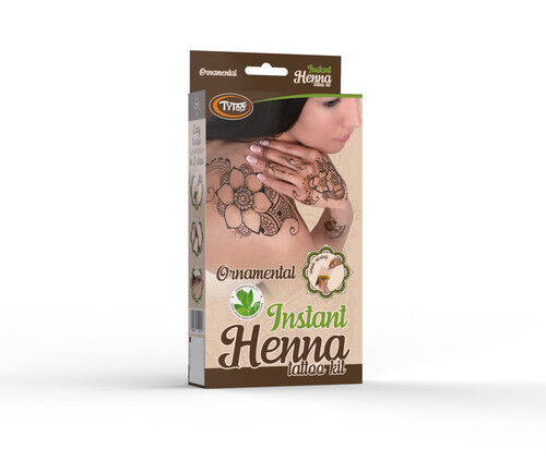 Zestaw do tatuażu henna Ornamentalny