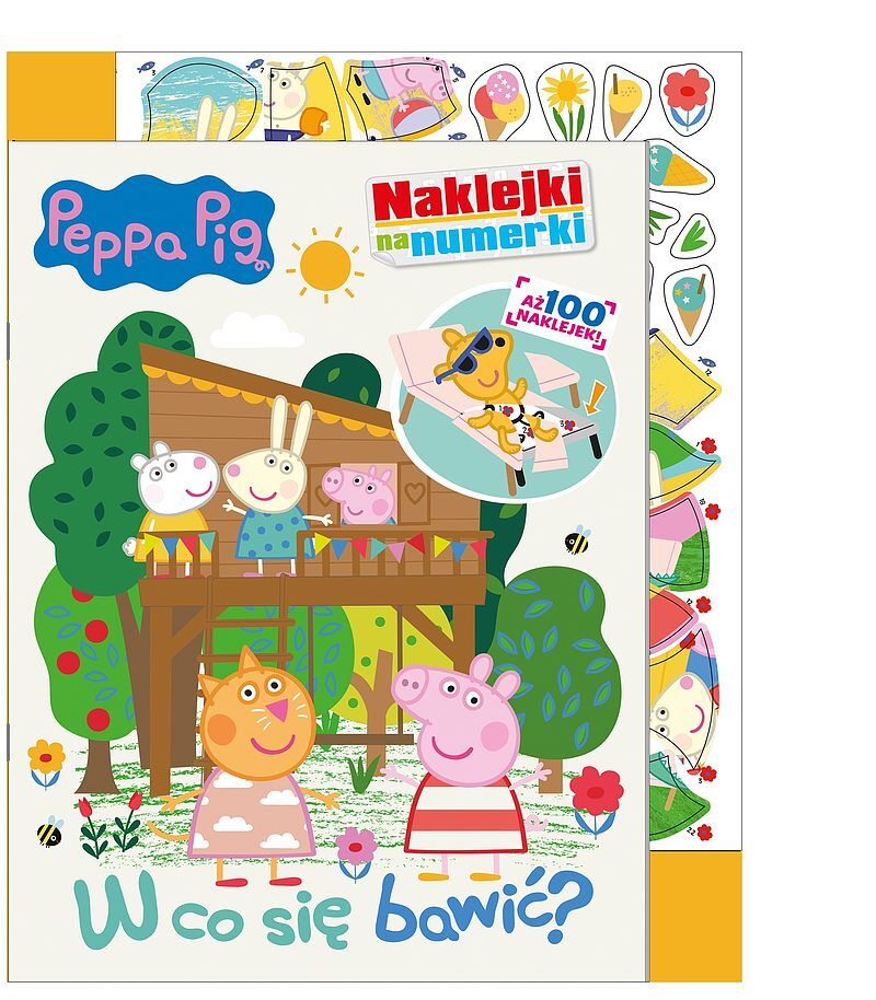 Peppa Pig. Naklejki na numerki cz. 4 W co się bawić?