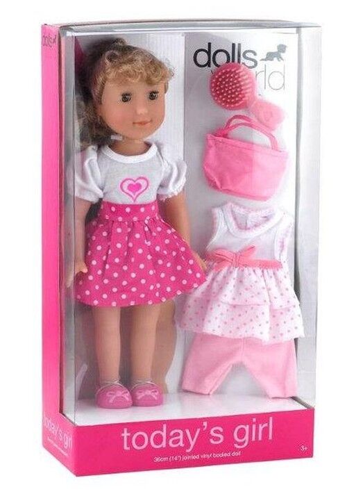 Lalka Todays Girl 36 cm z winylu