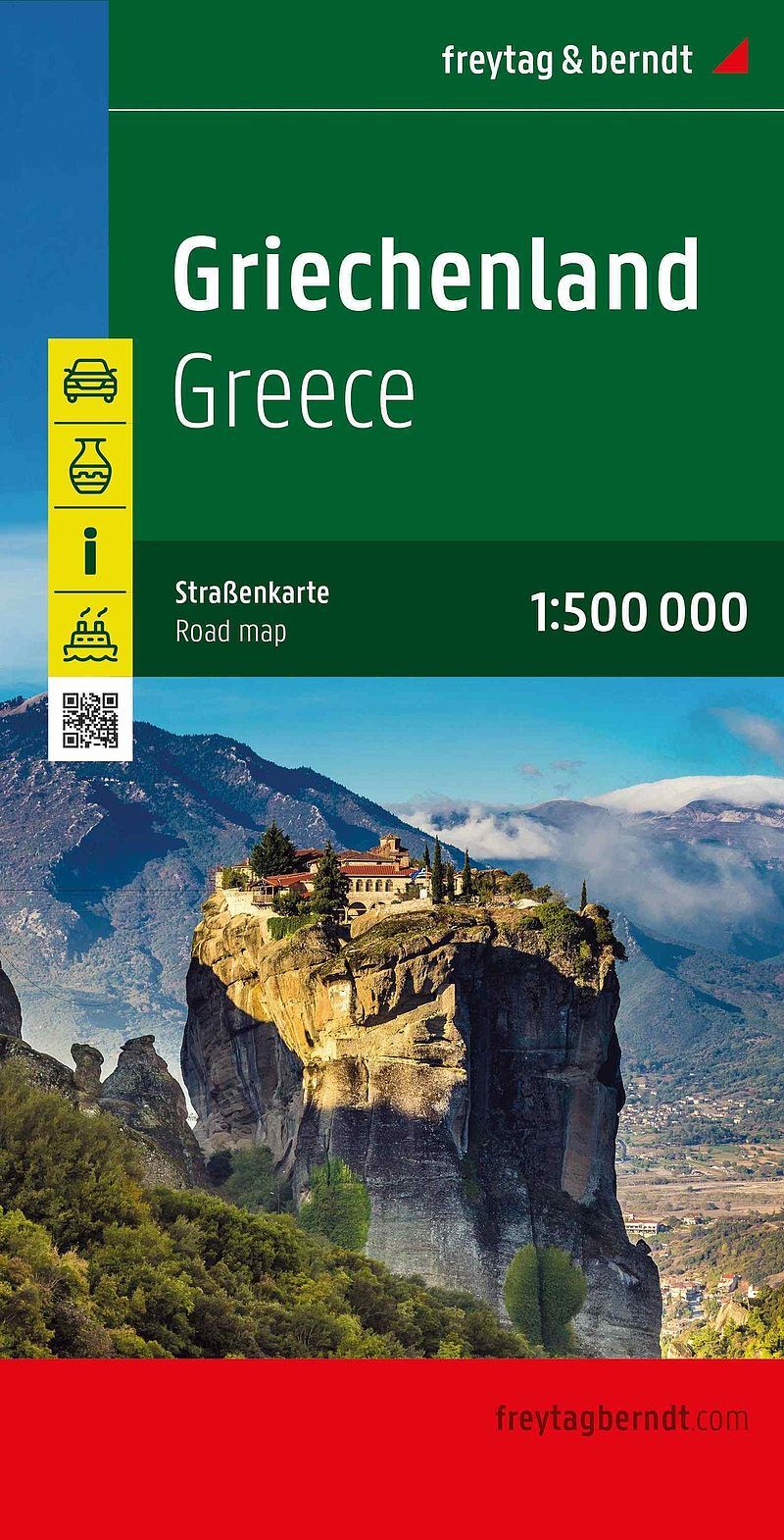 Mapa grecja 1:500 000 fb
