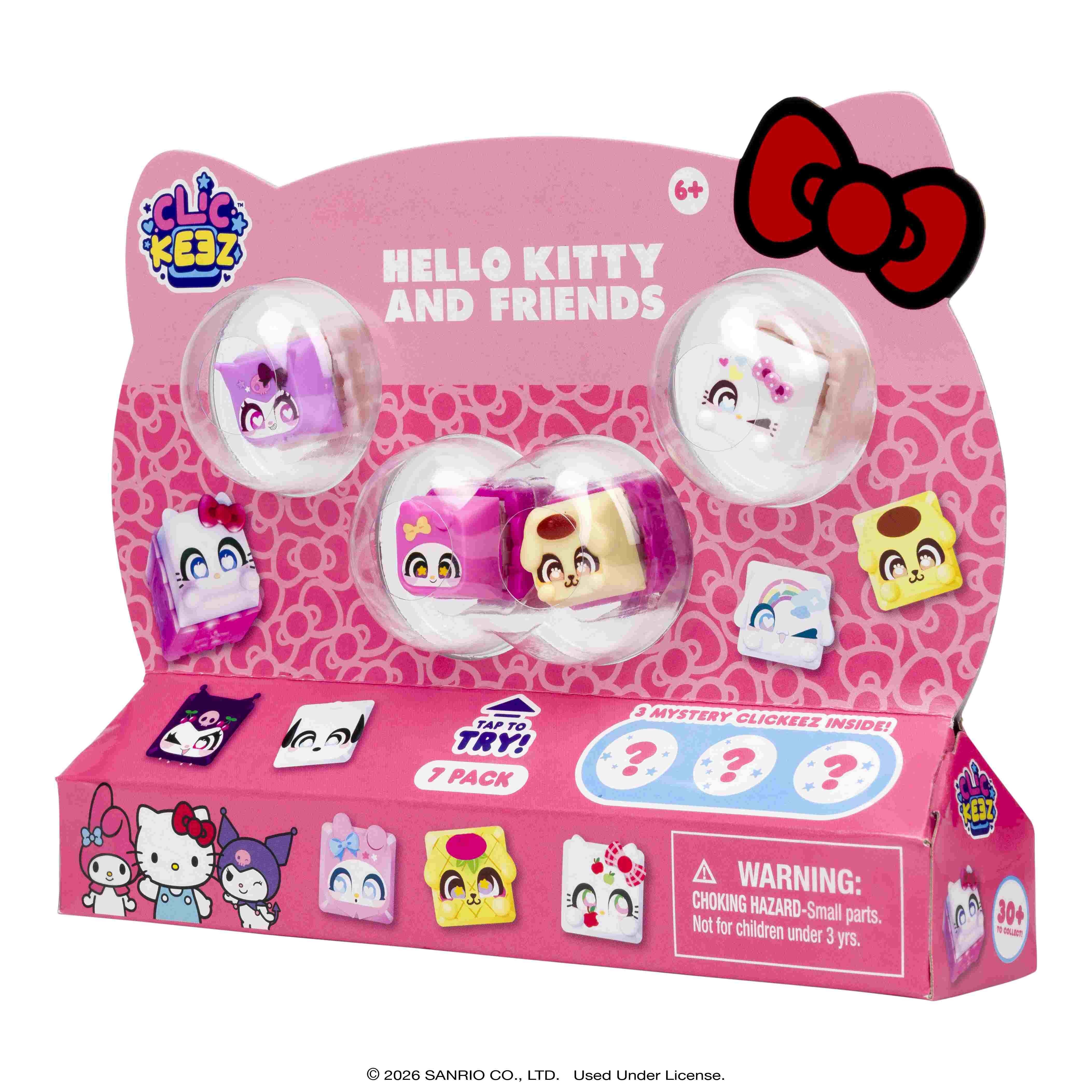 Clickeez Hello Kitty and Friends 7szt.mix