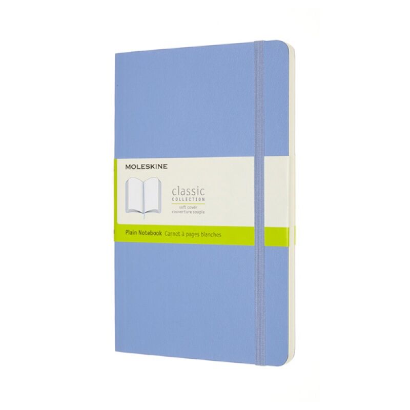 Notes MOLESKINE Classic L (13x21 cm) gładki niebieski