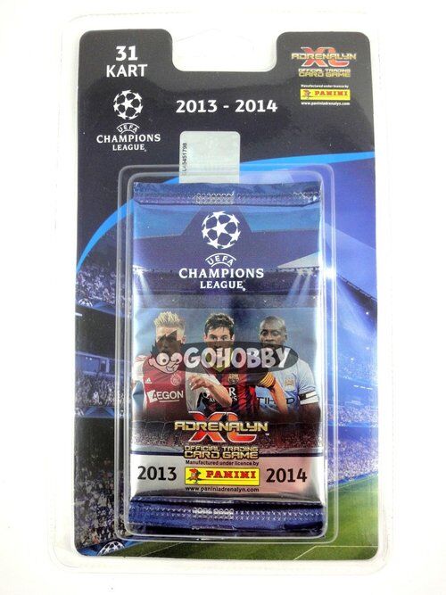 Blister z kartami UEFA