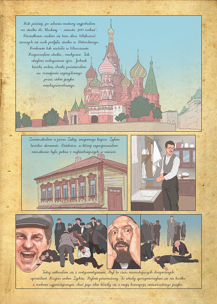 Doktor ESPERANTO - Komiks o Ludwiku Zamenhofie