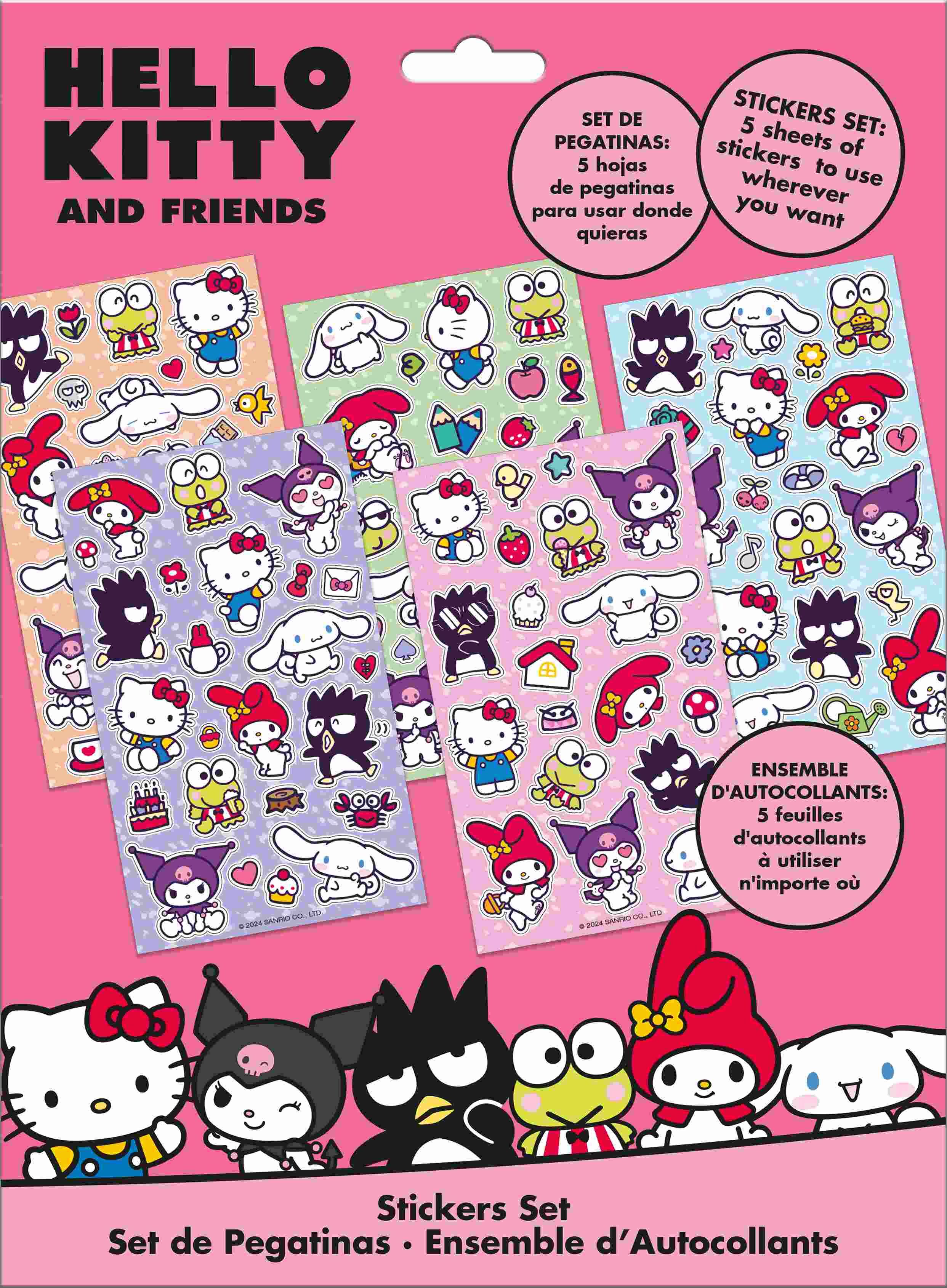 Naklejki Hello Kitty 92 szt. HK50193
