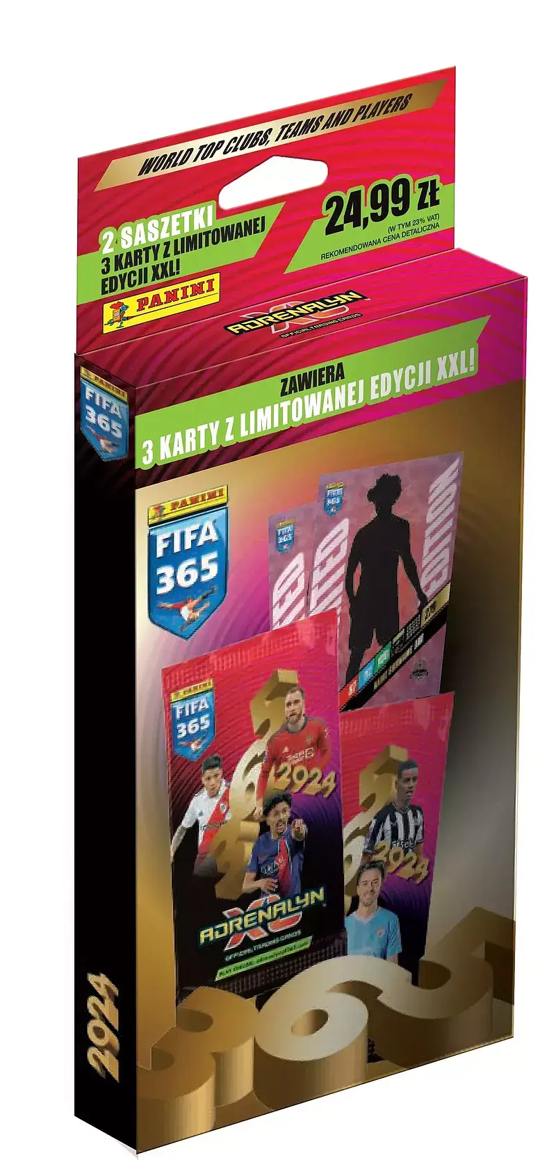 Fifa 365 Adrenalyn XL 2024 blister XXL