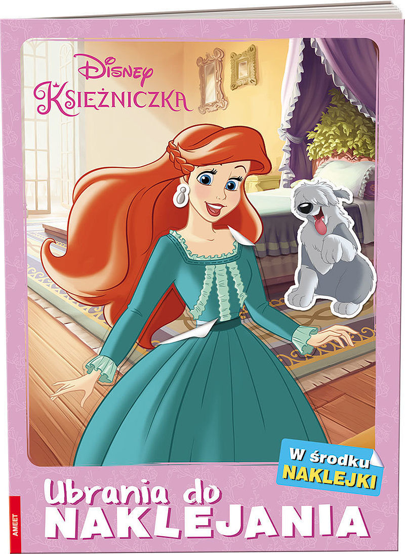 Disney księżniczka ubrania do naklejania sdl-9104