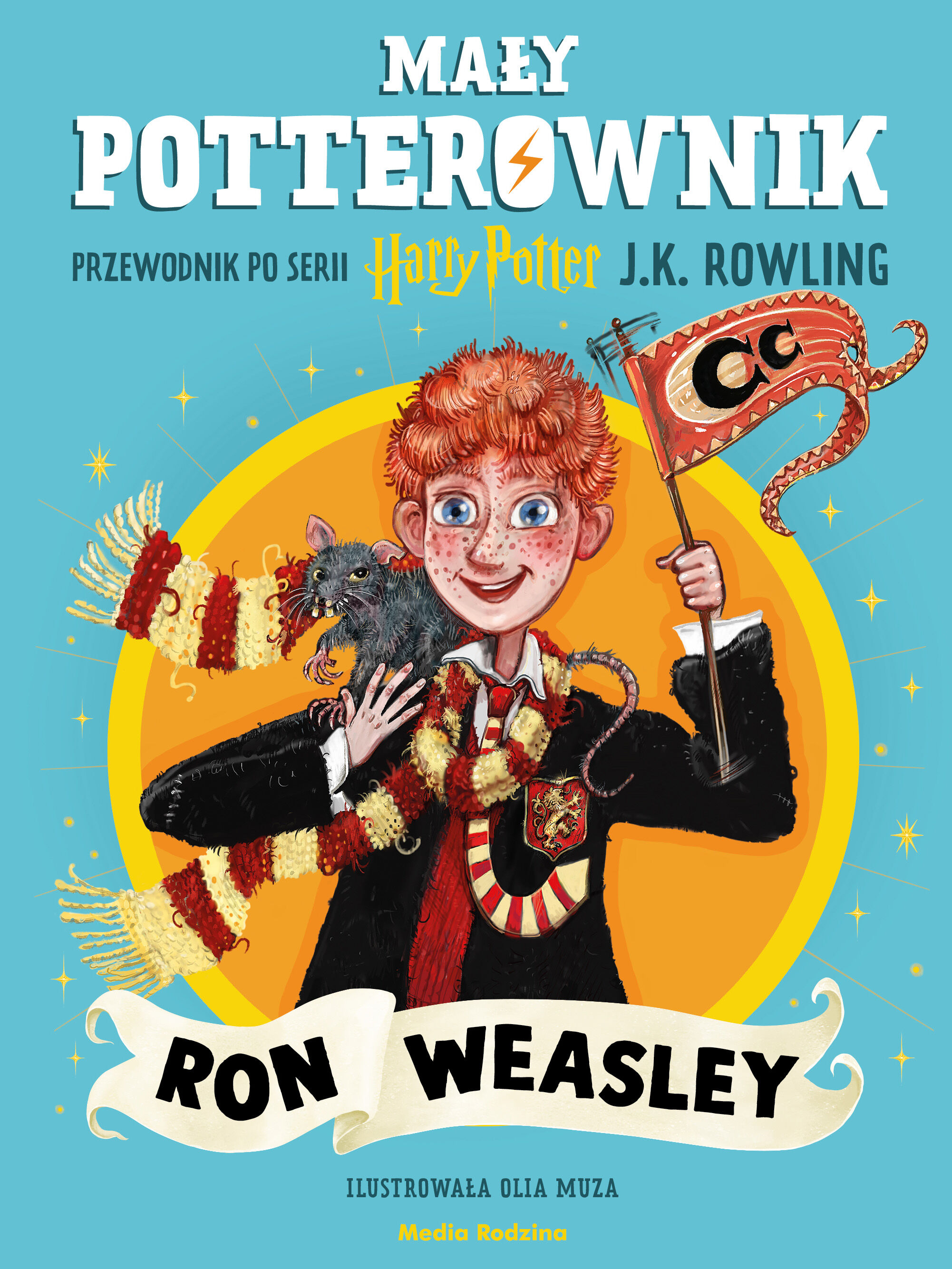 Ron Weasley. Mały potterownik. Przewodnik po serii Harry Potter.