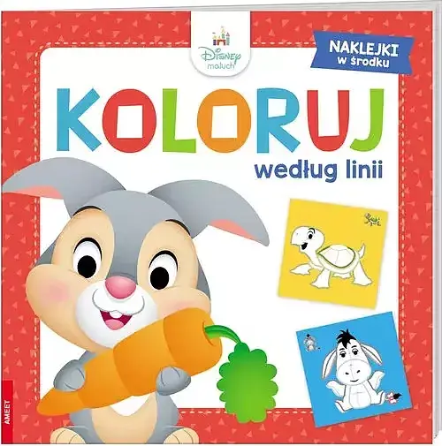 Disney Maluch Koloruj Według Linii