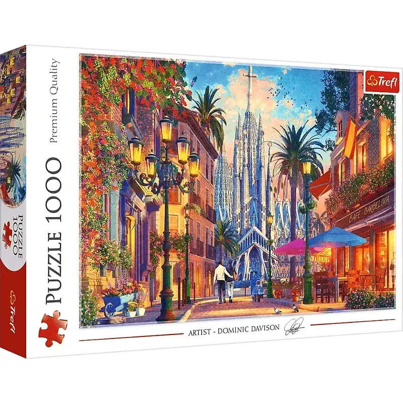 Puzzle 1000 Barcelona Hiszpania