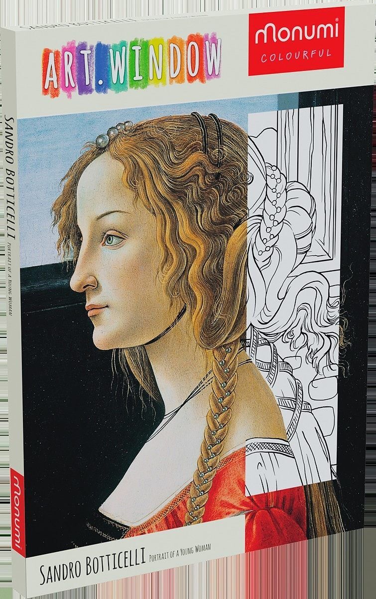 Kolororamka arts l portrait of a young woman mpr000213