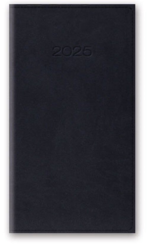 Kalendarz 2025 A6 tygodniowy vivella granat
