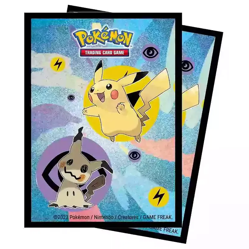 Pokemon ultra pro: sleeves pikachu and mimikyu deck protectors / sleeves (65 szt. )