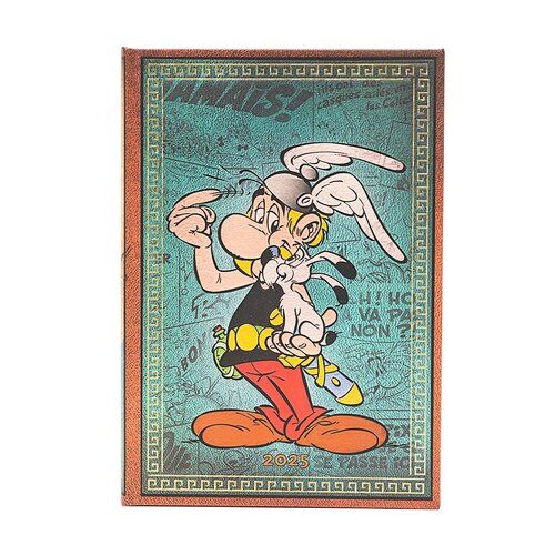 Kalendarz Paperblanks 2025 Asterix the Gaul Midi tygodniowy VER