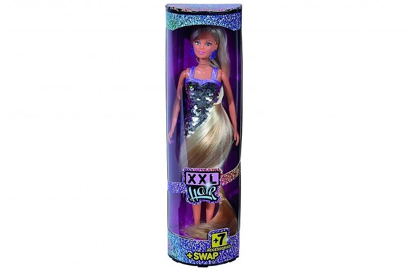 Steffi długowłosa xxl hair w cekinowej sukience