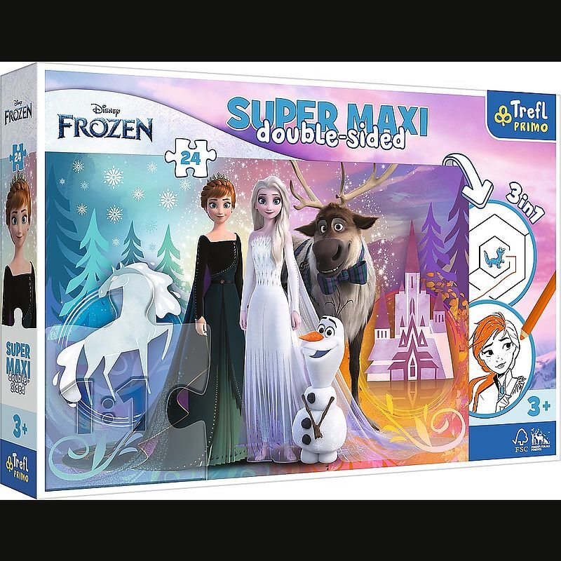 Puzzle Frozen Super maxi 24