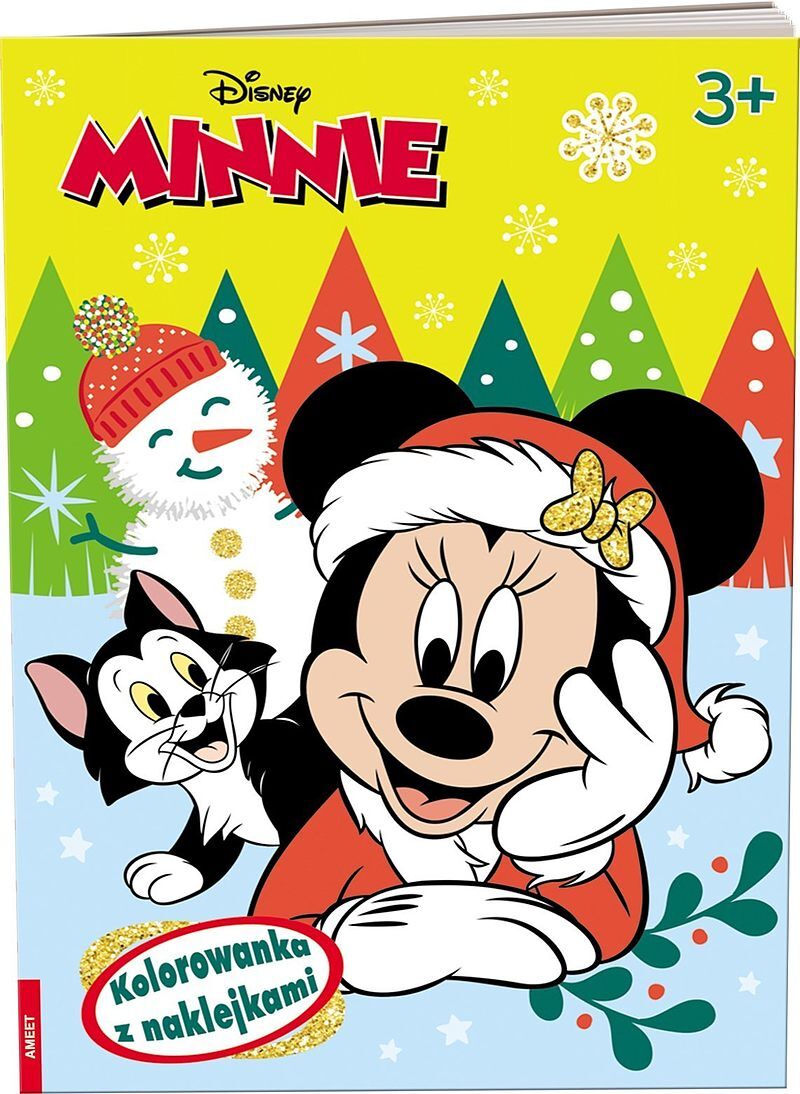 Minnie kolorowanka z naklejkami na-9127