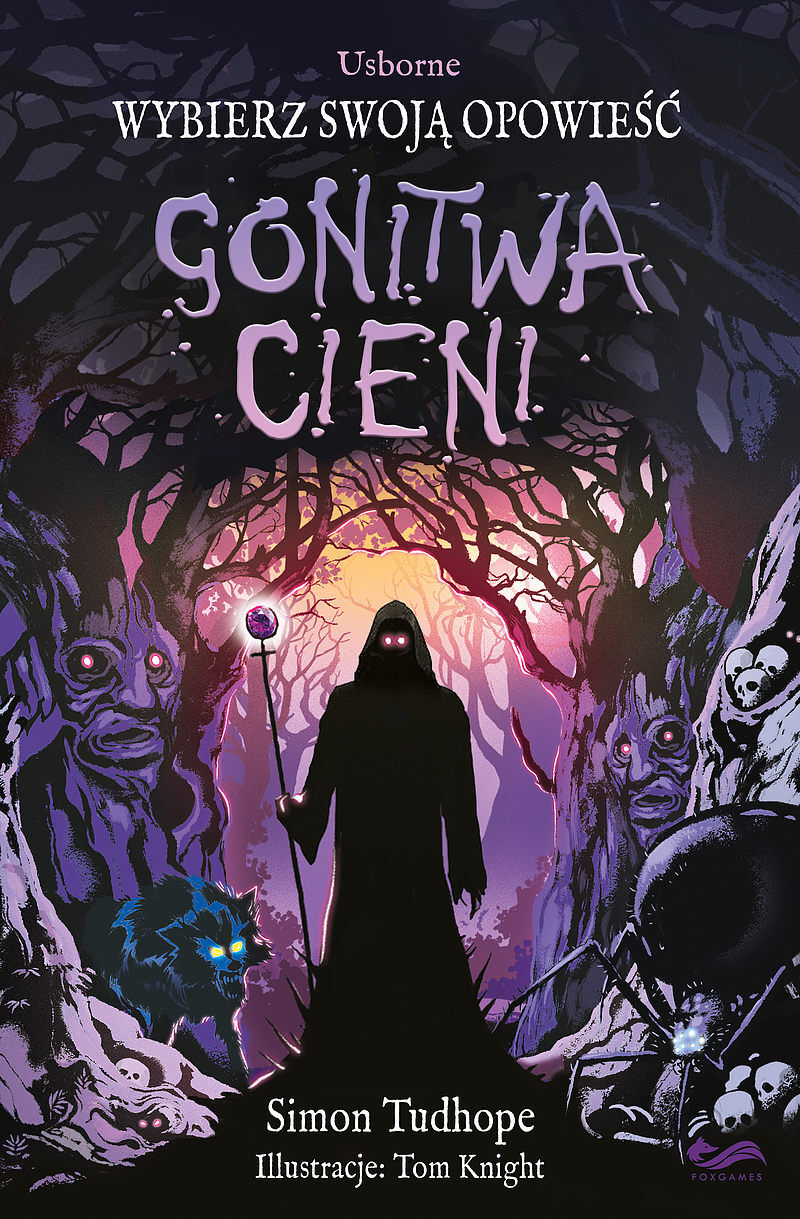 Gonitwa cieni. Książka paragrafowa