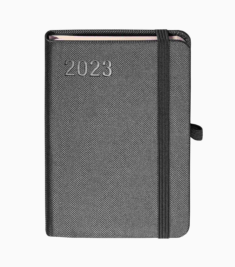 Kalendarz 2023 rubi a6 grafitowy tdw