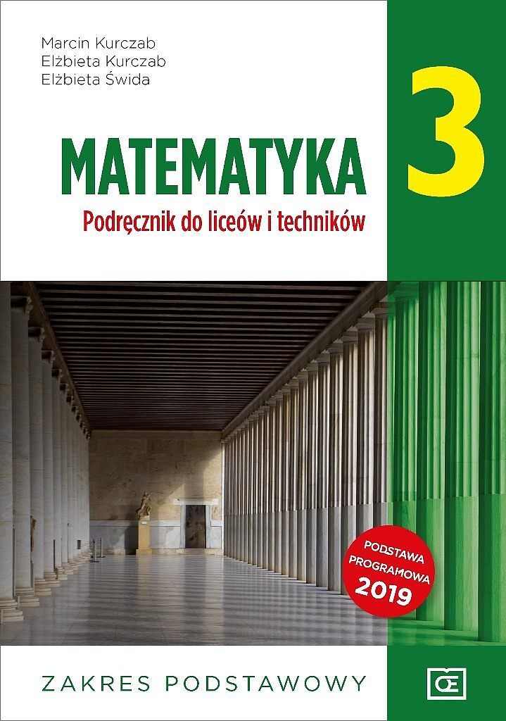 Nowe matematyka podręcznik dla klasy 3 liceum i technikum zakres podstawowy mapp3