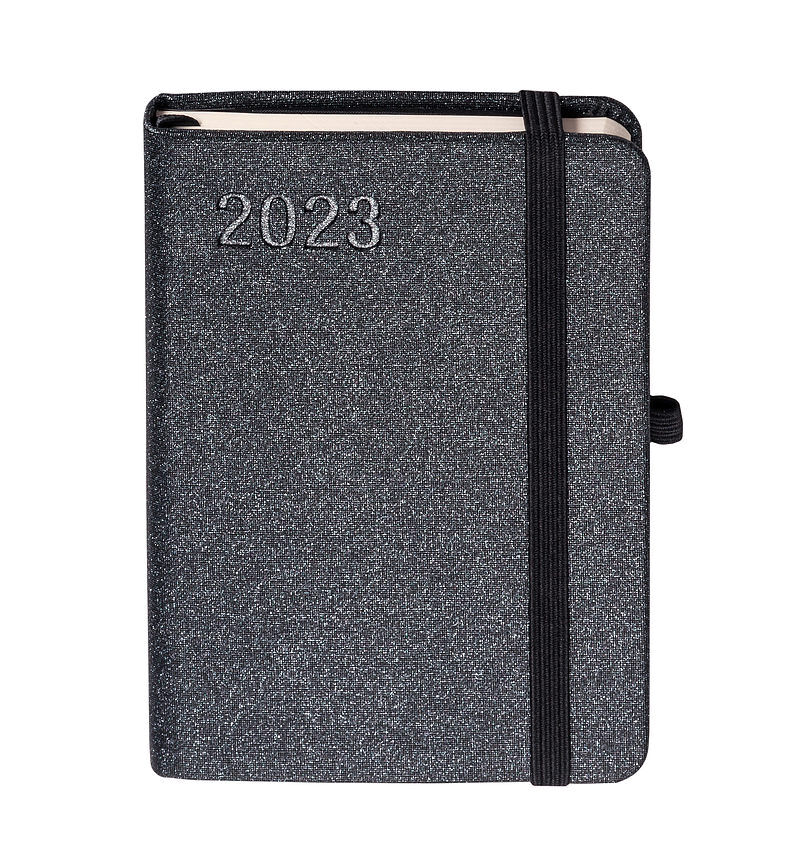 Kalendarz 2023 sakura a6 czarny tdw