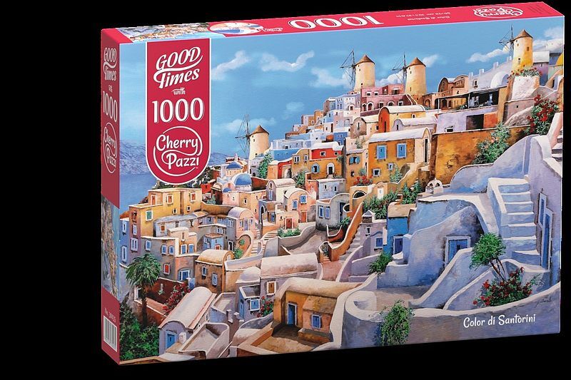 Puzzle 1000 color di santorini