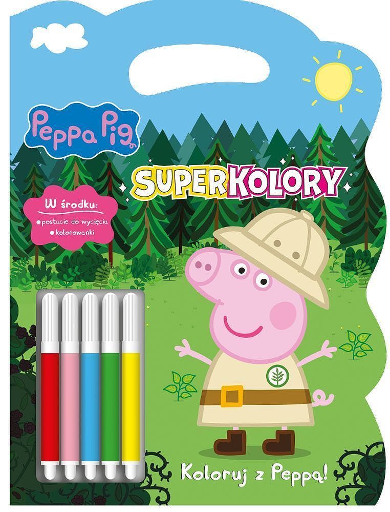 Peppa Pig. Superkolory. Koloruj z Peppą!