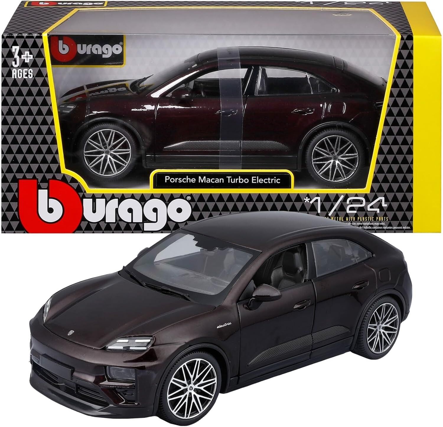 Bburago Model 1:24 Porsche Macan TURBO ELECTRIC 18-21109 SUV