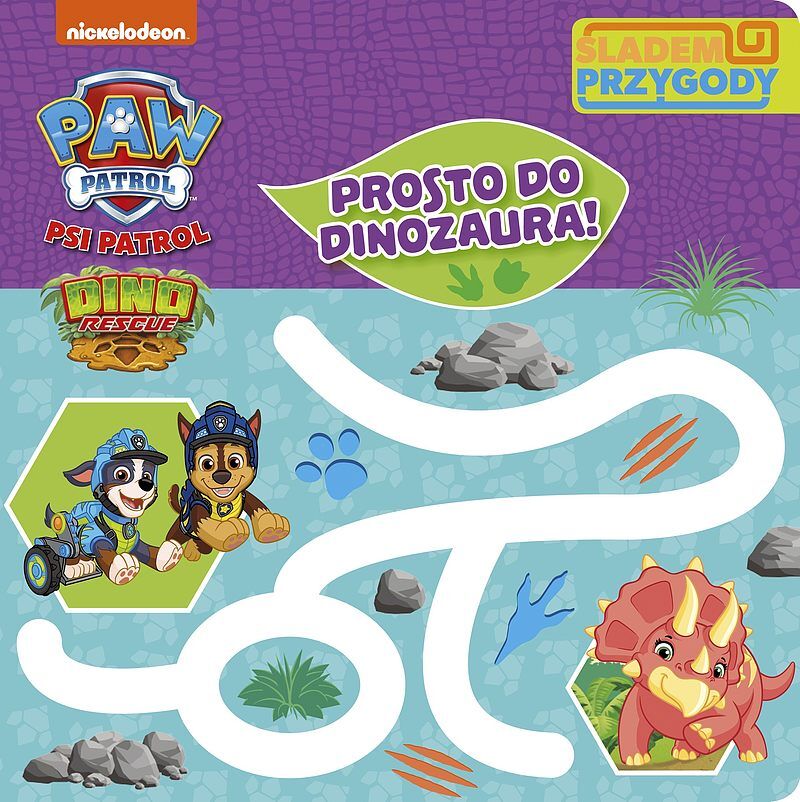 Psi Patrol. Śladem Przygody. Prosto do dinozaura