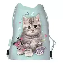 Worek na obuwie my little friend mint kitty