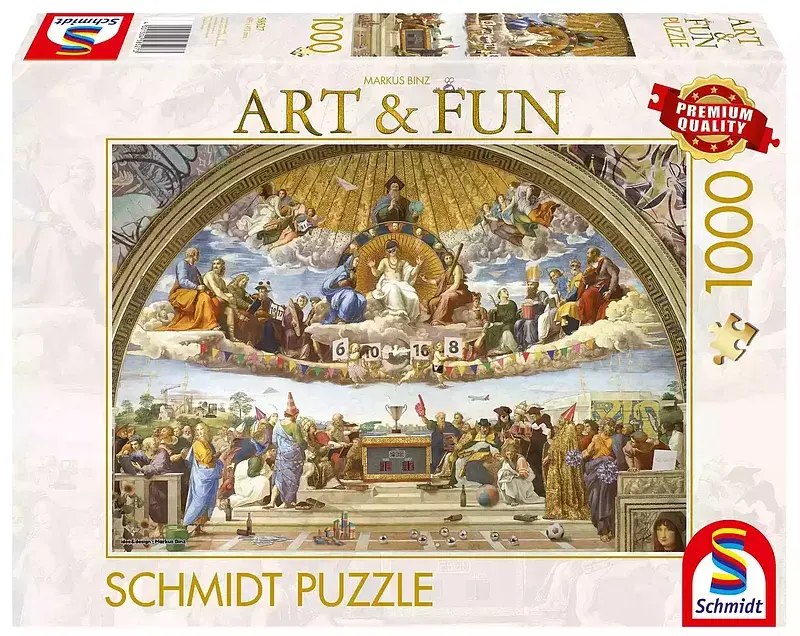 Puzzle 1000 pq dysputa o najświętszym sakramencie 2024 markus binz 112725