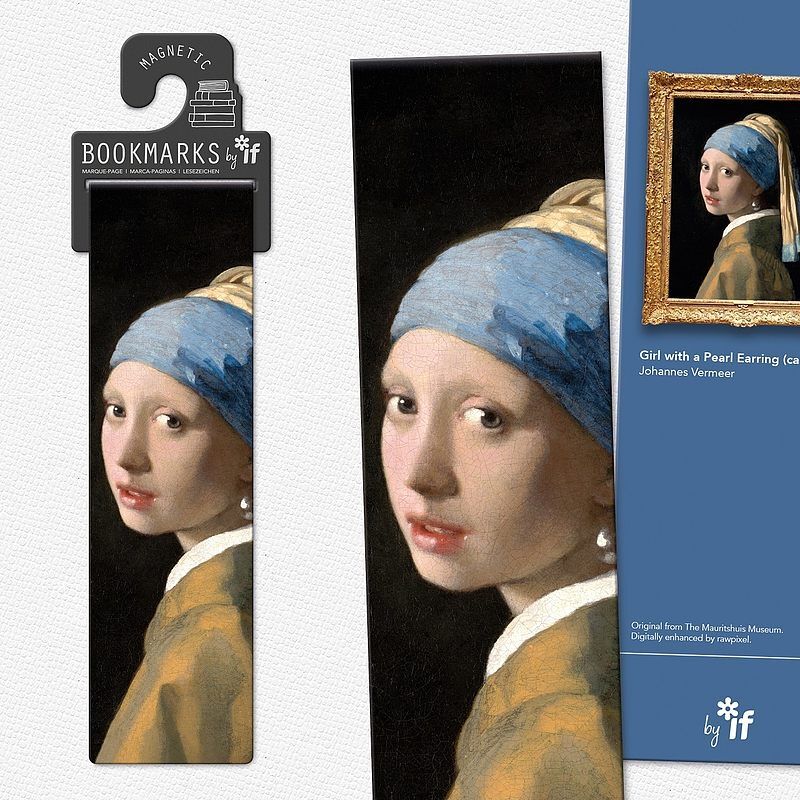 Zakładka classics magnetyczna dziewczyna z perłą 15103 if