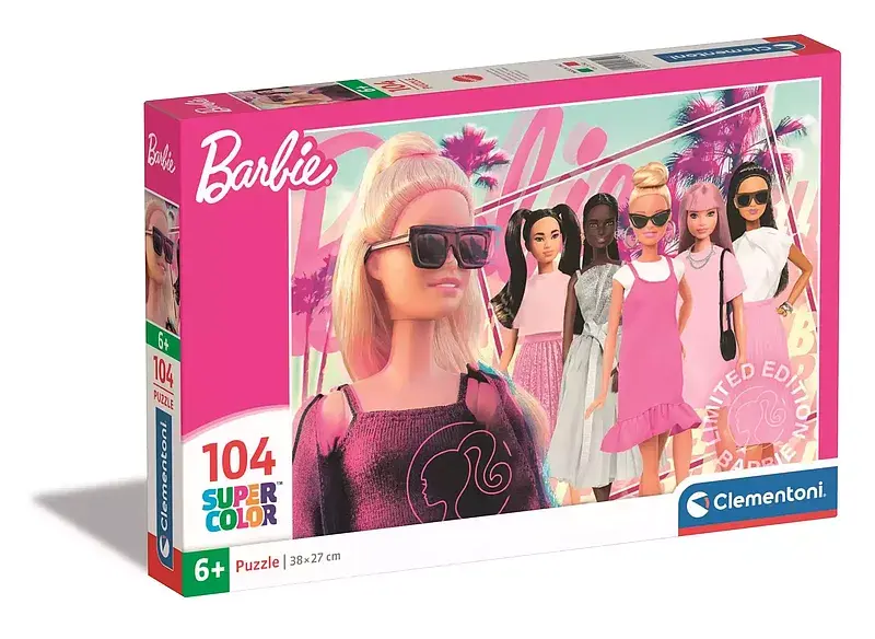 Puzzle 104 super kolor barbie 25752