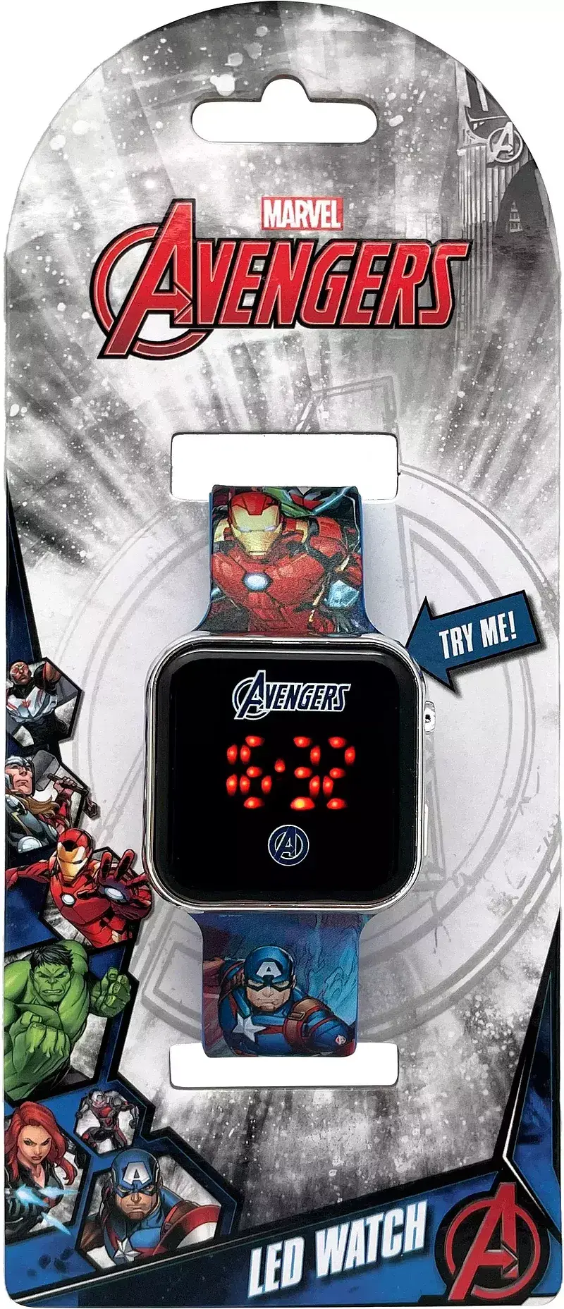Zegarek led z kalendarzem avengers avg4706