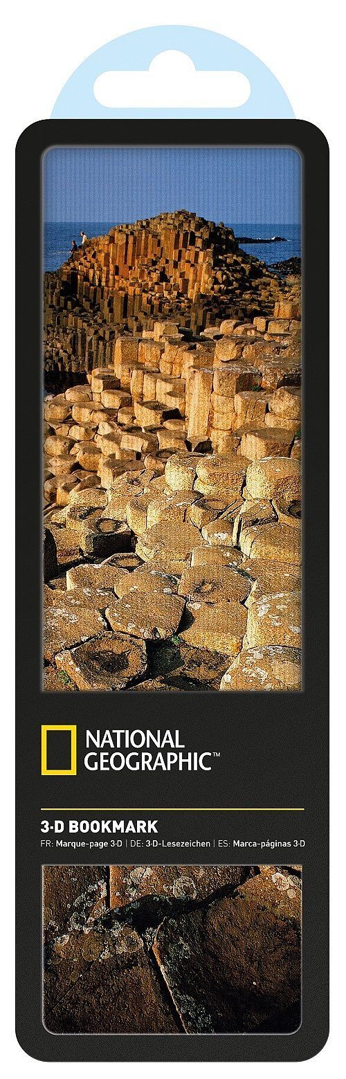 National geographic zakładka do książki 3d skały