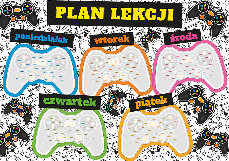 Plan lekcji a5 pad