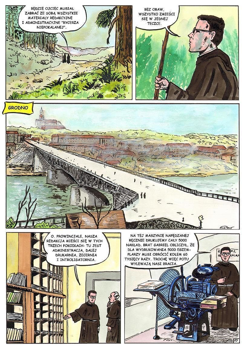 W rękach Niepokalanej - Opowieść o św. Maksymilianie Marii Kolbem