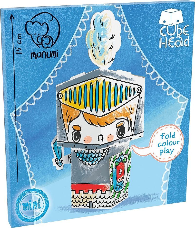 Mini cube head rycerz