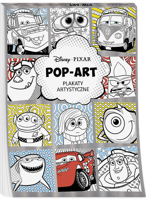 Disney Pixar Pop art Plakaty artystyczne