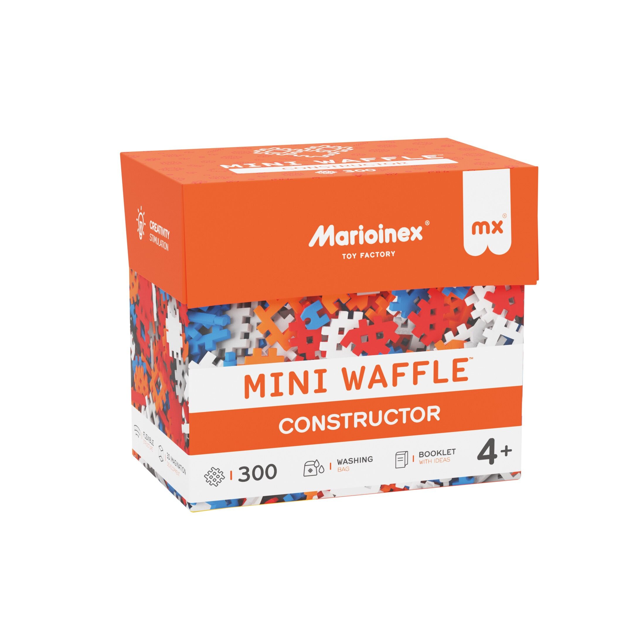Klocki konstrukcyjne mini konstruktor 300 elementów