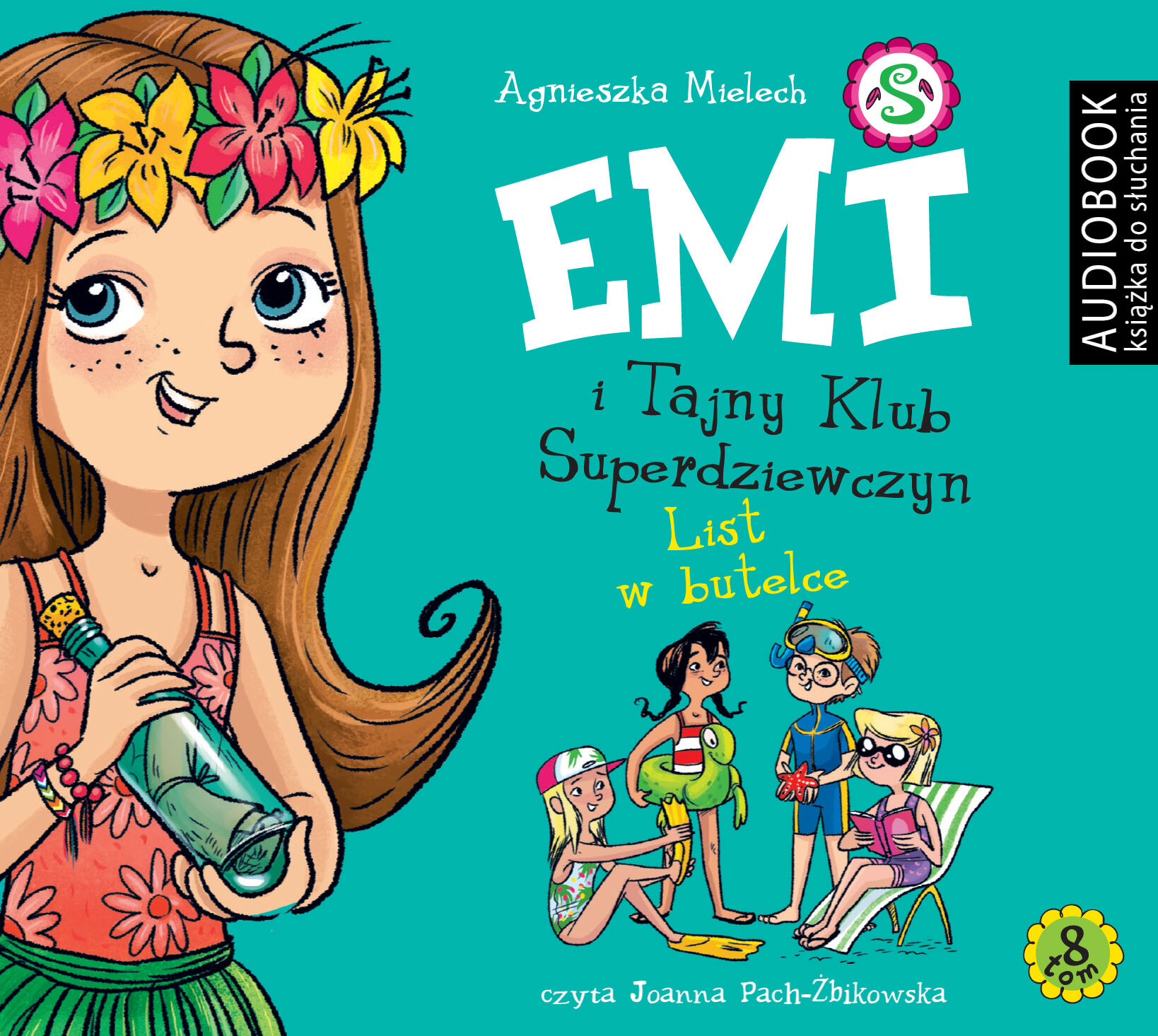 Emi i Tajny Klub Superdziewczyn. Tom 8. List w butelce - CD (audiobook CD)