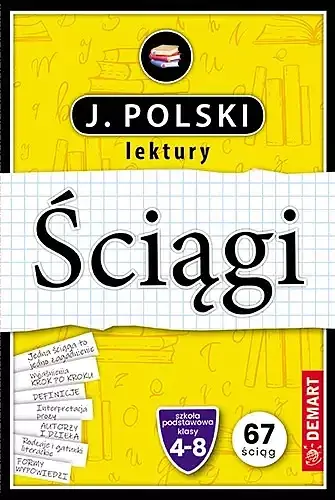 ŚCIĄGI Karty edukacyjne Język polski lektury kl.5-8