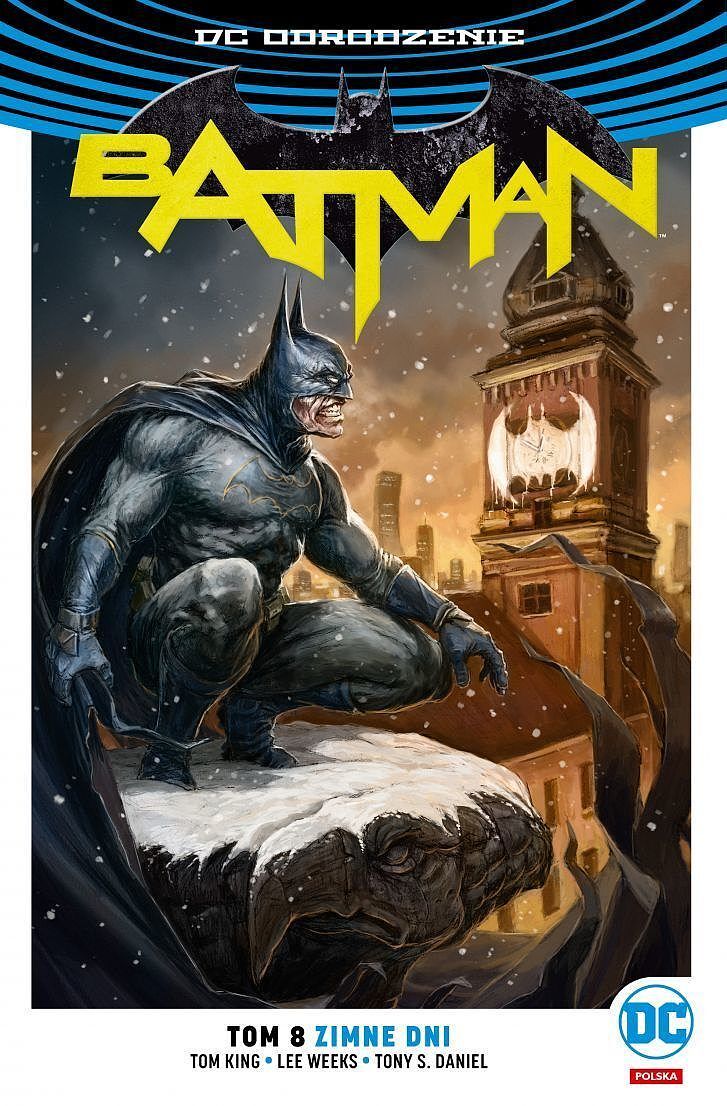 Odrodzenie - Batman - 08 - Zimne dni (okładka Warszawa)