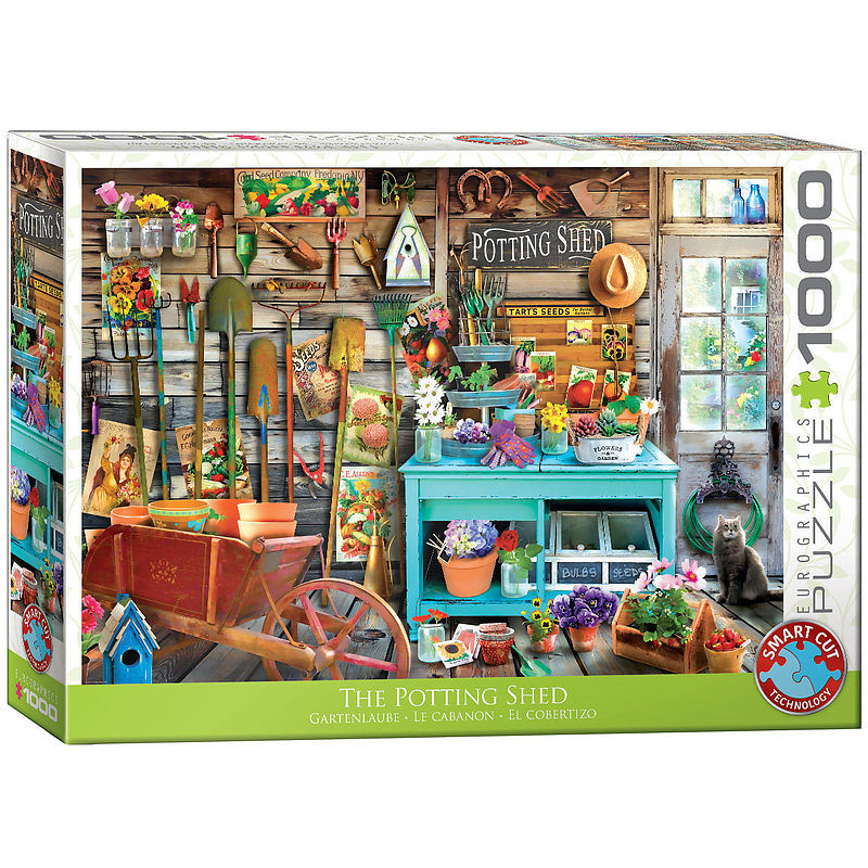Puzzle 1000 the potting shed 6000-5346