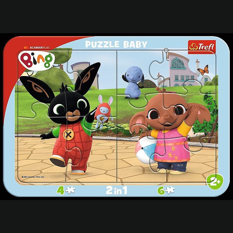 Puzzle Ramkowe Baby Zabawy Binga