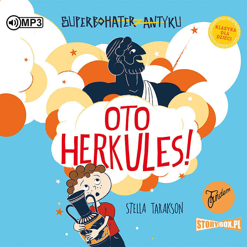 Superbohater z antyku Tom 1  Oto Herkules! (audiobook CD)