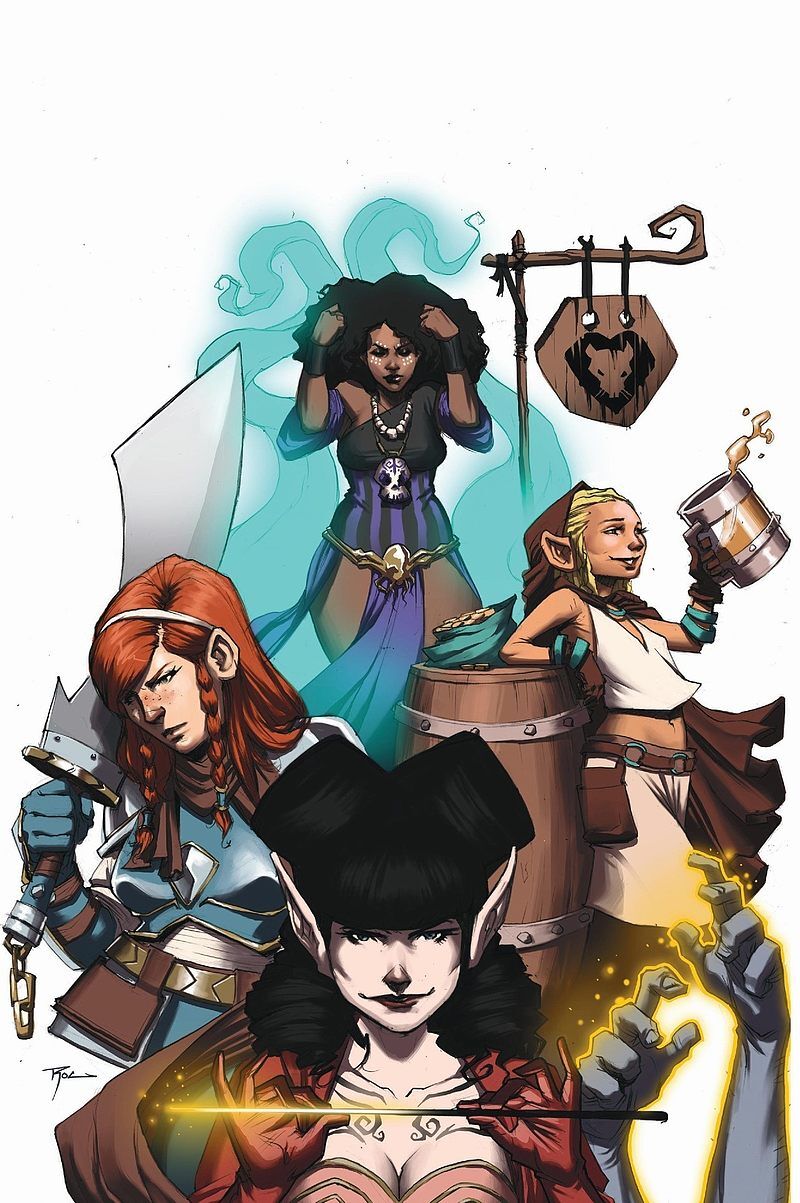 Rat Queens - 1 - Magią i maskarą